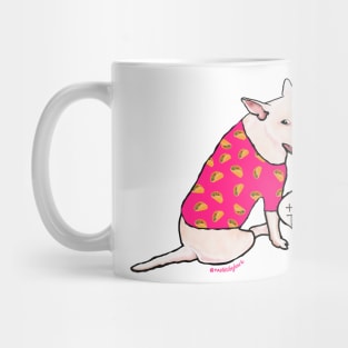 Bull Terrier Taco Tuesday Mug